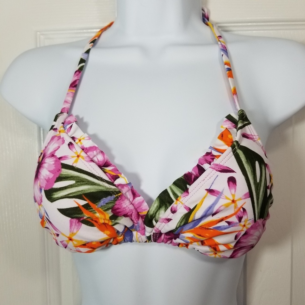 New Floral Bikini Top